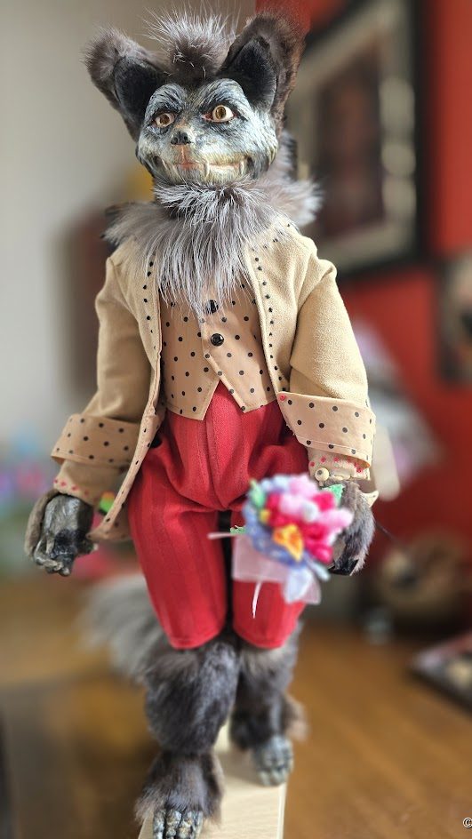Rodolphe the Silver Fox (detail)